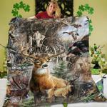deer hunting 3d customized quilt tlp ddt300496 d2313848