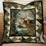 deer hunting christmas quilt blanket abc07111930 d2316946