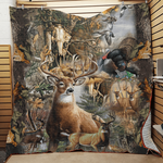 deer hunting quilt blanket abc07111550 d2317268