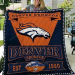 denver broncos 2 quilt blanket fan made d2353955