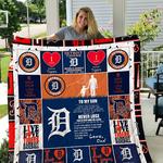 detroit tigers to my son love dad quilt d2387087
