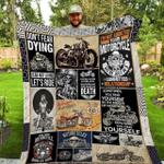 devil rider motorcycle blanket kc1807 quilt d2350288