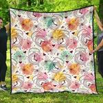 dhcock butterfly pattern dhcdhc dt1910 quilt blanket d2317005