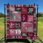 diabetes fight dhckl0909 quilt blanket d2317082