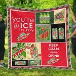 diet mountain dew funny gift for soft drink lover quilt d2384938