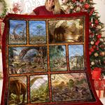 dinosaur 3d customized quilt tuh87210 plen2407 d2314718