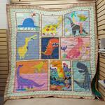 dinosaur cartoon quilt v1 d2386244