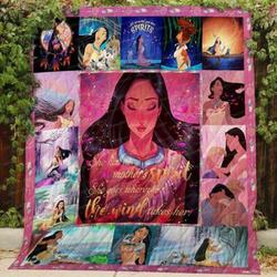 Disney Pocahontas Quilt Blanket Pct01  Quilt