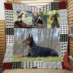 doberman 3 dhcdhc nt2410 quilt blanket d2317099