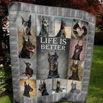doberman cant stop the feeling quilt blanket dhc020120633td d2358202