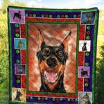 doberman cla3010022q quilt blanket d2355292