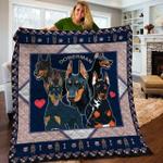 doberman pinscher jfj quilt owz d2388154