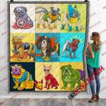 dog avenger quilt 11 marvel infinity war end game 3d customized quilt blanket d2319973