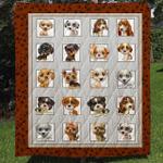 dog cl09100101mdq quilt blanket d2381319