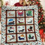 dog dachshund jfj quilt orz d2388105