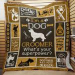 dog groomer quilt blanket abc07114259 d2317294