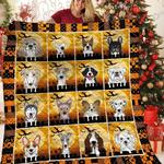 dog halloween nt2309001cl quilt blanket d2318484