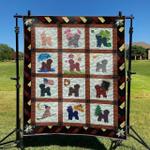 dogs 12 dhckl0909 quilt blanket d2316928