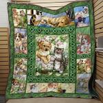 dogs and cat l1vv1 3d customized quilt d2313569