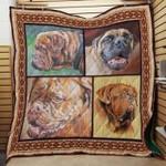dogue de bordeaux ee23626 quilt inkp0108 d2387351