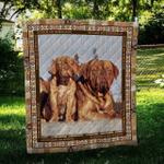 dogue de bordeaux family hur quilt bevrpt d2389158