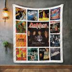 dokken album covers quilt blanket d2351489
