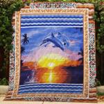 dolphin days of summer quilt blanket dhc020120526td d2358308