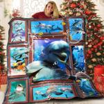dolphin iza phir 3d customized quilt d2314411