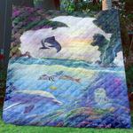 dolphin quilt blanket bbb041158ph d2356650