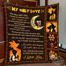 Dragon Ball My Man Love Warm Heart & Soul Quilt Cc
