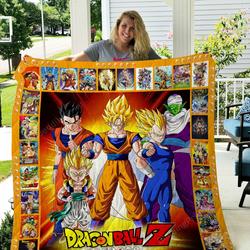 Dragon Ball Z Quilt Blanket