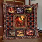 dragon fire quilt blanket lu88 quilt d2322803