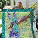 dragonfly hvt180924 quilt blanket sleepy d2317293