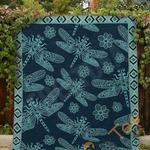 dragonfly life is beautiful blanket th2906 quilt d2317835