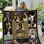 drew brees new orleans saints 9 quilt d2385502