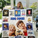 dumb and dumber poster quilt blanket d2350342