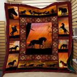 dusk horse cla31100137q quilt blanket d2355527