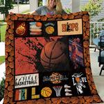 eat sleep basketball repeat quilt blanket great customized blanket gifts for birthday christmas