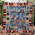 eat sleep ride quilt blanket lk08 quilt d2323618