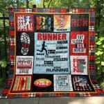 eat sleep run repeat quilt blanket great customized blanket gifts for birthday christmas d2349472