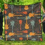 electric guitars pattern dhcdhc dt1910 quilt blanket d2317037