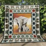 elephant bt190702b quilt blanket d2357352