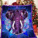 elephant cla1412072q quilt blanket d2355441