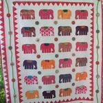 elephant cla210636 quilt blanket d2381156