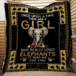 elephant girl quilt blanket quilt d2324273