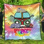 elephant hippie tie dye quilt blanket d2347367