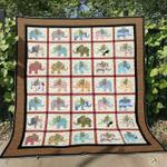 elephant ml170715 quilt blanket d2356156