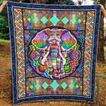 elephant na130701b tbg quilt blanket d2357577