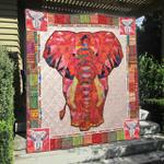 elephant qh020804c tbg quilt blanket d2357453