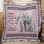 elephant quilt blanket dhc1102880td d2358261
